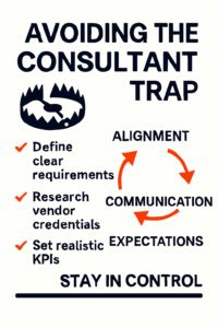Avoiding the Consultant Trap - Insights from Digital Rehab