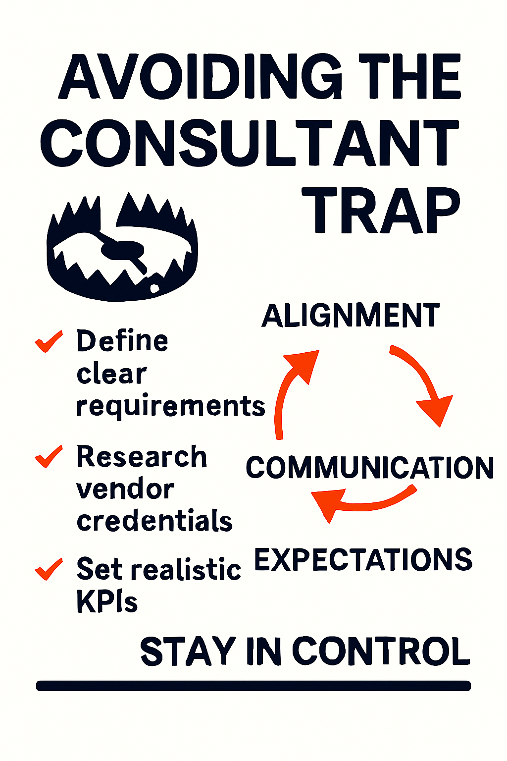 Avoiding the Consultant Trap - Insights from Digital Rehab