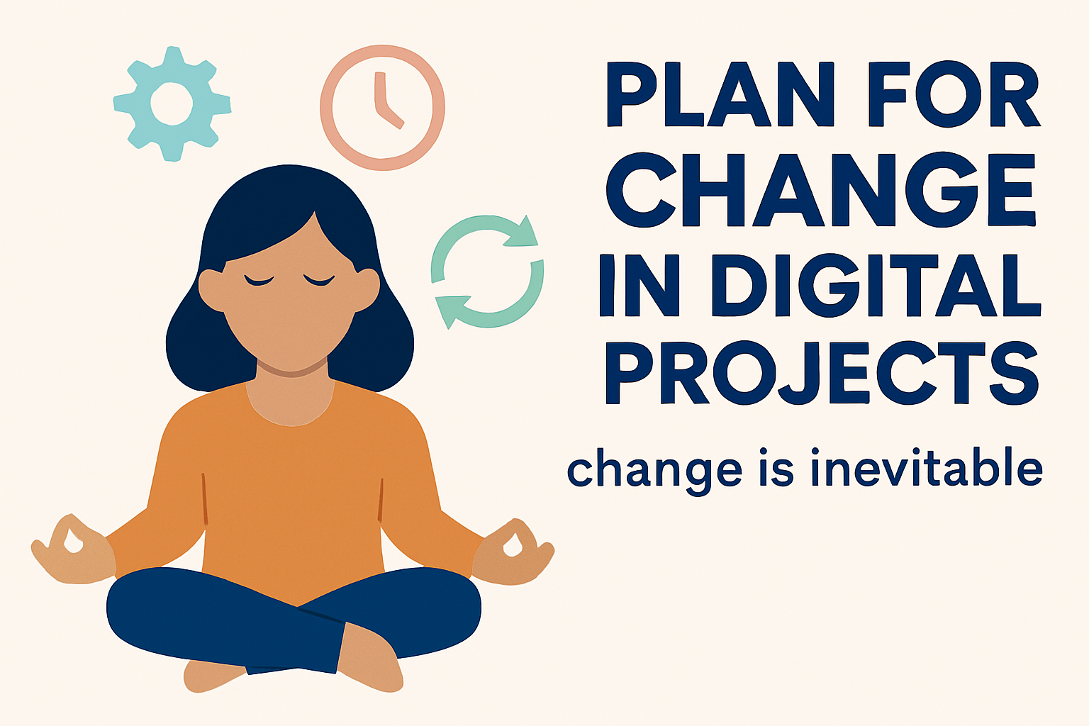 Plan for Change in Digital Projects - Insights from Digital Rehab