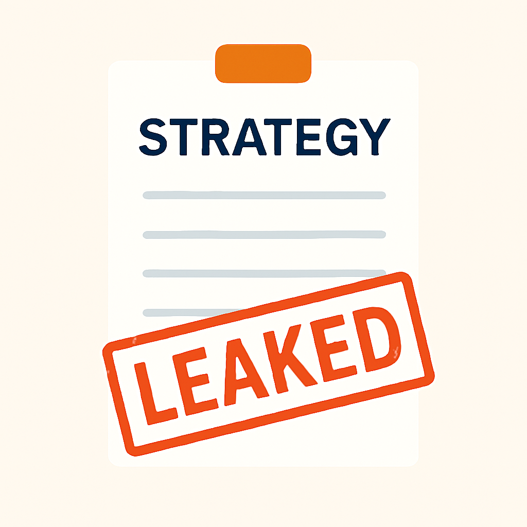 Strategy Leaked - Insights from Digital Rehab